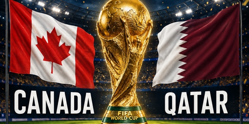Match Coupe du Monde Football - Canada / Qatar