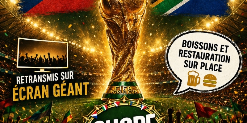 Match Coupe du Monde Football - Tchéquie / Afrique du Sud