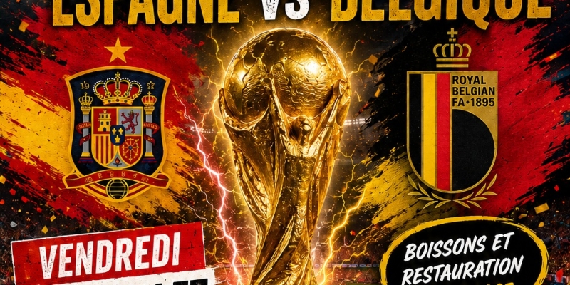 Espagne - Belgique    1/4 finale coupe du monde 