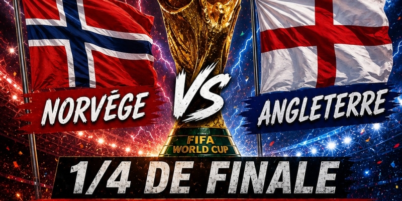 Norvège - Angleterre   1/4 finale coupe du monde