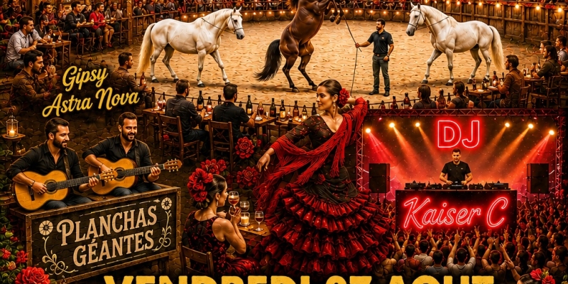 La Guinguette Equestre  - fait sa Bodega -  /  Chope Avignon se déplace à l'Isle sur la Sorgue