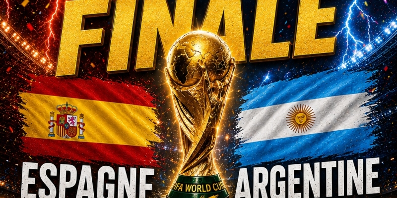 Espagne - Argentine /  FINALE   Coupe du Monde 