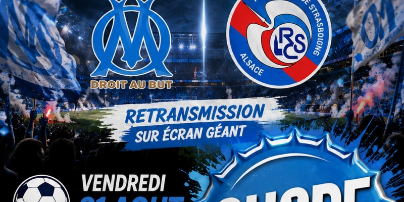 Retransmission Match Foot Marseille / Strasbourg