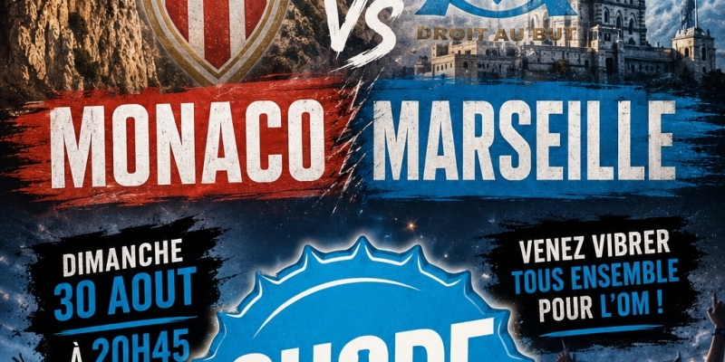 Retransmission Match Foot Monaco / Marseille