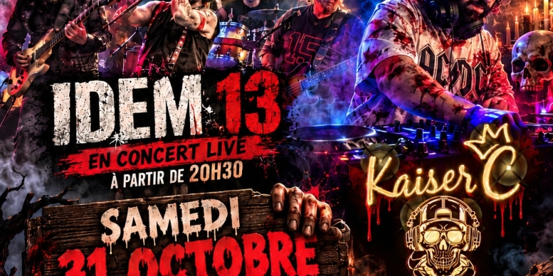 Concert Live Idem 13   HALLOWEEN