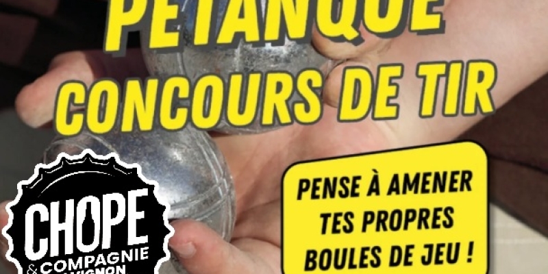 Concours de Tirs à la Pétanque