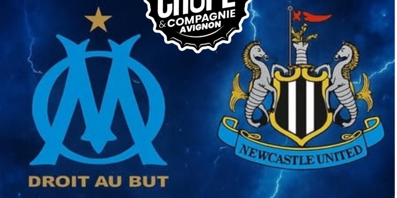 Retransmission Match Foot OM / Newcastle   Ligue des Champions