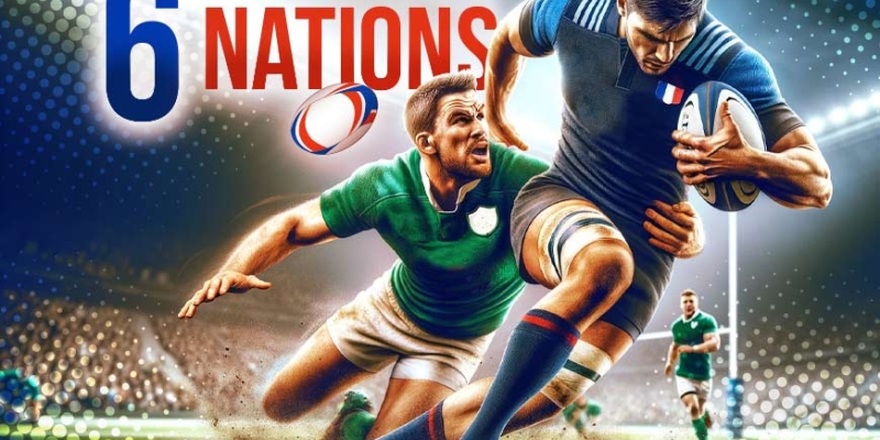 Rugby Tournoi des 6 Nations Pays de Galle - France 