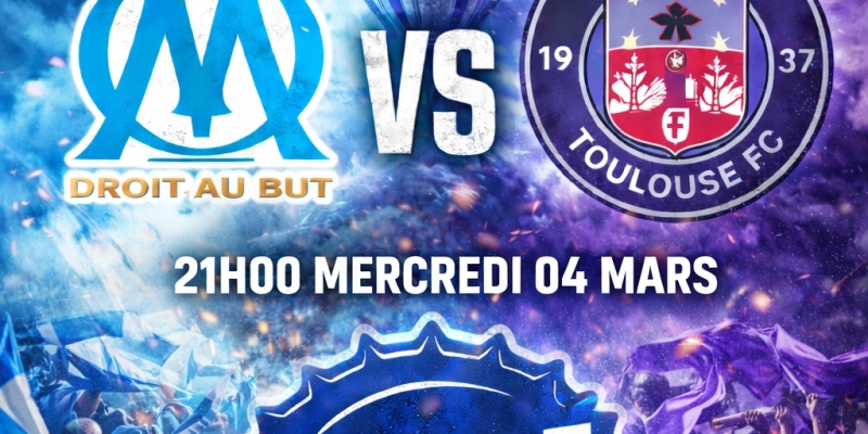 OM / Toulouse  1/4 de Finale Coupe de France