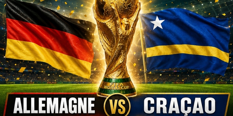 Match Coupe du Monde Football - Allemagne / Curaçao